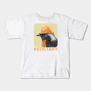 White-winged redstart Kids T-Shirt